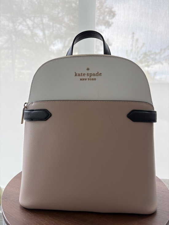 kate spade Handbags - kate spade Saffiano Leather Backpack with Black Trim